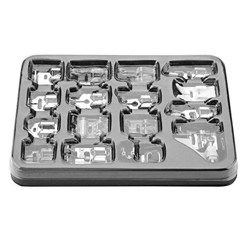 Set profesional de 16 pies para máquina de coser miniatura 3