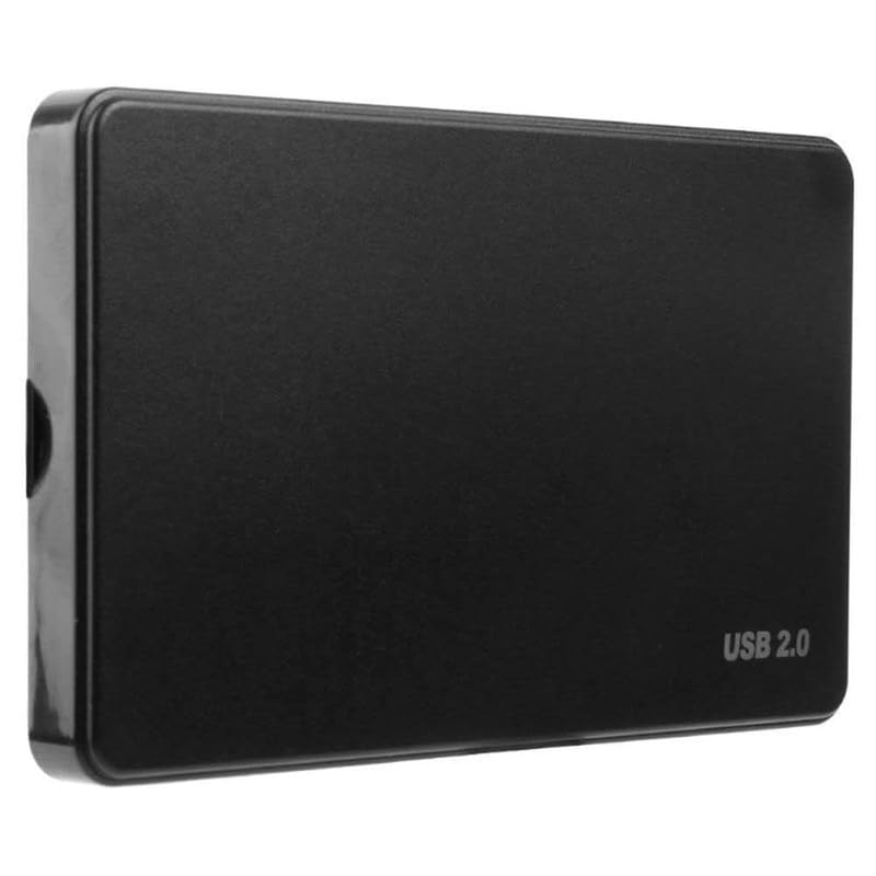 Image of SANCY 2.0 2.5 Inch SATA to USB External Hard Drive Enclosure HDD / SSD, Black Hard Disk Box Enclosure (CC-HDE-2.0)