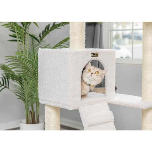 Armarkat B5301 53-Inch Cat Tree, Ivory by Armarkat - Image 4