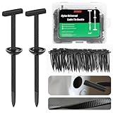 200PCS Nylon Universal Cable Tie Buckle with Dual-Side Gear, Foldable Quick Fix Heavy Duty Zip Ties with Pin & Button, Strong Easy Use Multipurpose Cable Tie Buckle Zip Tie for Car Daily Repair