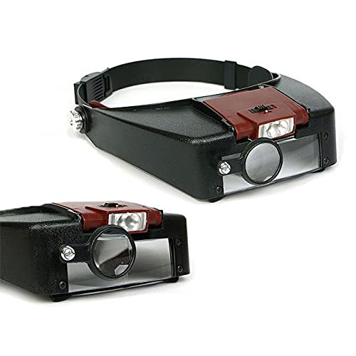 Vergrootglas hoofdvergrootglas bril bril vergrootglas LED 1,5 x / 3,0 x / 8,5 x / 10 x Zoom WOW