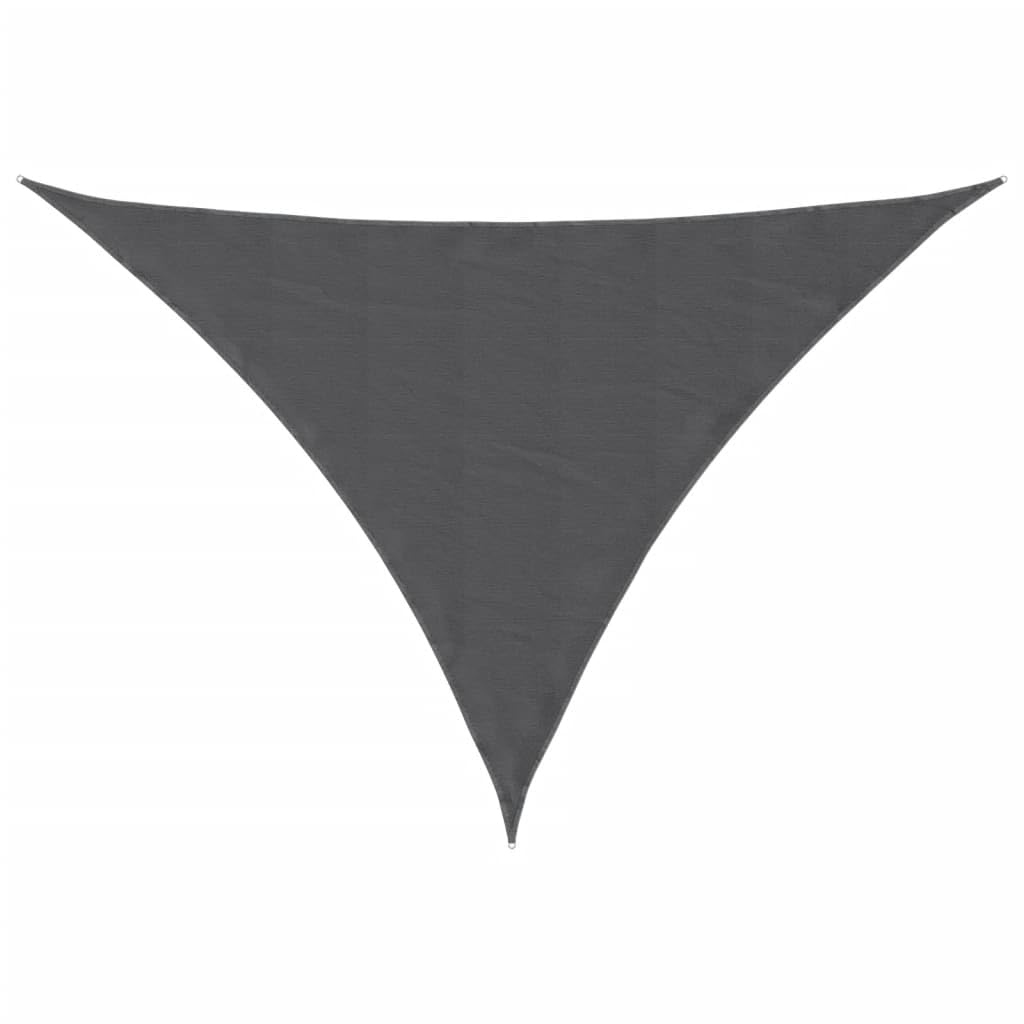 Voile d'Ombrage Triangulaire 3,5x3,5x4,9 m Anthracite