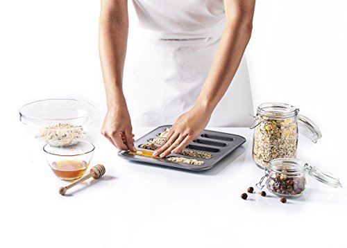 Mastrad F40860 Set voor mueslirialstangen met 10 putjes + meetinstrument met een lus + 2 transportdozen + recept met… - Afbeelding 6