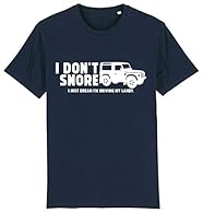 Corporate Togs I Don't Snore - I'm Driving My 4x4 Land Off Roader Rover T-Shirt, Large, Navy Blue Product Type: SHIRT Brand: Corporate Togs Color: Navy Blue Size: L