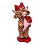 Fantastico regalo: la mucca di San Valentino offre un modo distintivo per esprimere affetto a San Valentino, anniversari o compleanni, consentendo alle coppie di creare ricordi duraturi aggiungendo gioia e calore alle loro celebrazioni attraverso la sua presenza affascinante e il miglior simbolismo