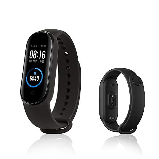 Xiaomi Mi Band 5 Pulsera Inteligente de Actividad,Monitores de Actividad,Fitness Tracker,1.1”Pantalla Dinámica ColorNegro( Versión Global)