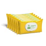 👶 Cuidamos de la naturaleza, nuestro tejido está blanqueado sin cloro. Biodegradables: aptas para el wc.