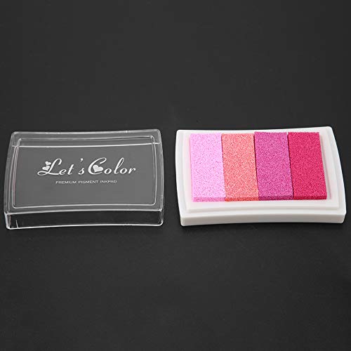 Almofada de Tinta Aquarela Fofa para Carimbo de Borracha, Decoração de Scrapbook, Gradiente Azul Rox