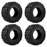 MOTOOS ATV UTV Tires 27x9-12 Front & 27x11-12 Rear 6PR Deep Mud 27x9x12 27x11x12 Sport All Terrain Tubeless Tires Set of 4