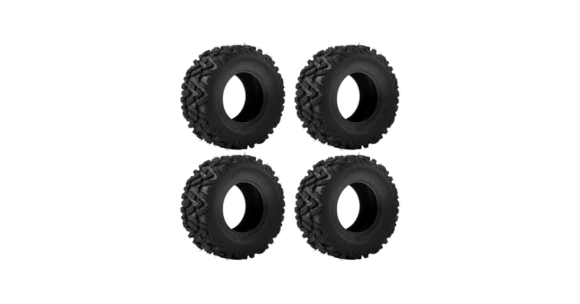 ヤス90 Amazon.com: AutoForever Complete Set of 4 ATV UTV Tires 27x9
