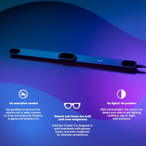 Tobii Tobii Eye Tracker 5 - Head & Eye Tracking Gaming Peripheral for PC by Tobii - Image 2
