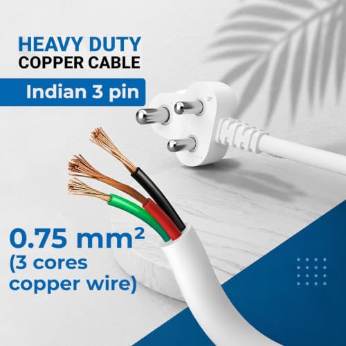Image of EMBOX Cube Extension Board 10 Meter Cable (QC 3.0)| 2500W Heavy Duty Extension Board with USB Type C Universal Sockets & Master Switch |Compact Extension Cord Safety Shutter & Overload Protector