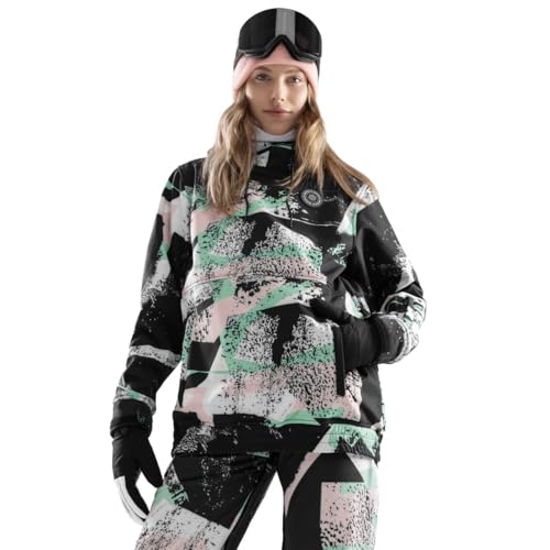 SIROKO - Snowboardjacke für Damen W1-W Crest - XXL - Mehrfarbig/Schwarz