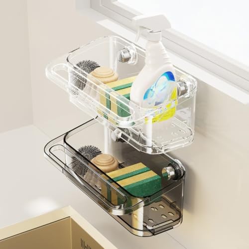 Organizador de fregadero moderno para una cocina ordenada y libre de humedad 5
