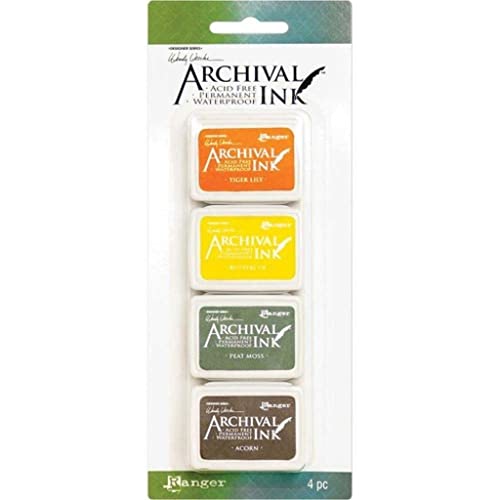 Ranger Wendy Vecchi Mini Archival Ink Kits kit #5 Pack of 4