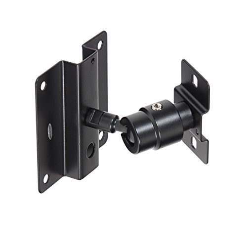 Soundsation Wss-10B - Supporto A Muro Per Altoparlanti Nero