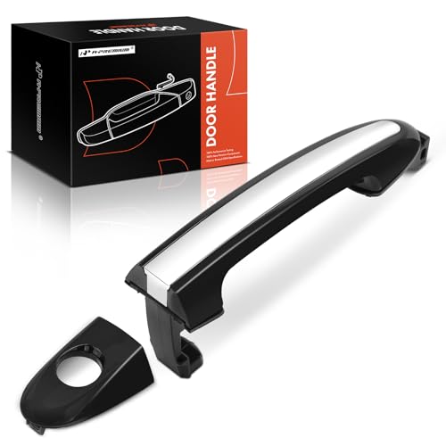A-Premium Front Driver Side Exterior Door Handle with Keyhole Compatible