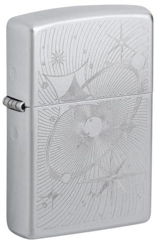 Encendedor Zippo diseño Atomic Cosmos grabado personalizado miniatura 1
