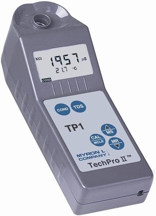 Myron L TP1 Temperature TECHPRO II Digital Meter, Conductivity, TDS