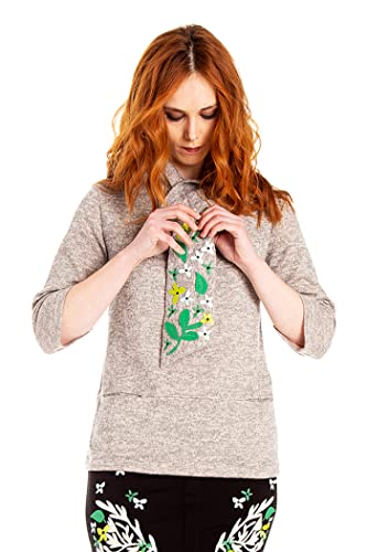 Mamatayoe Bucaro Suéter, Piedra, estandar Mujer Cover