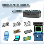 retro gaming console,Wireless Retro Game Console, Retro Game Stick -game system with built in games,23 Emulators,4k Hdmi Output, 2.4GHz Wireless Controller, plug and play video games for tv - Image 4