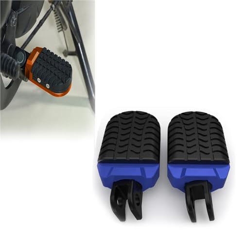 Repose-pieds Harley Davidson FXLR 1340 Low Rider Custom 1987-1991 avant turquoise