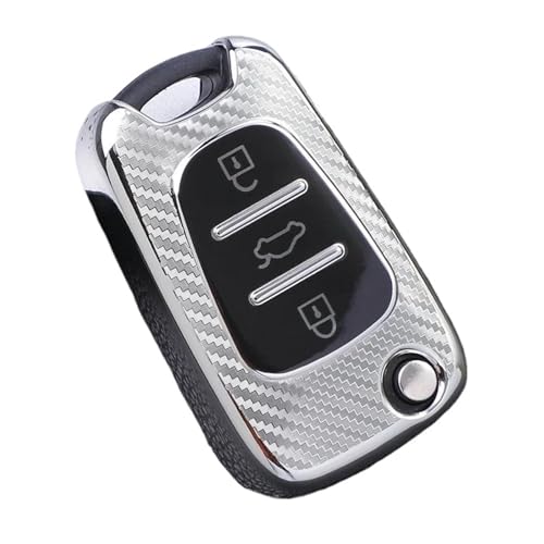 Carcasa para llave de control remoto con botón de coche Hyundai ix35 i30 1