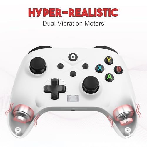 Image of Dinosoo 2.4G Wireless Game Controller 2-Pack for Xbox One /Series X|S /PC | Hall Trigger, Dual Vibration & 3.5mm Audio