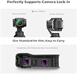 K&F CONCEPT FD161 K-Series CPL ND Filter Kit Compatible with DJI OSMO Pocket 4 / Pocket 3 Creator Combo Accessories, CPL ND16 ND64 ND256 Magnetic Action Camera Neutral Density Polarising Filters | Magnetic, Compatible with Pocket 4/3, Xtra Muse, Neut