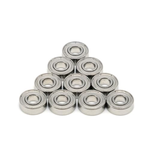 Roulements rigides à billes S625ZZ en acier inoxydable 5x16x5mm
