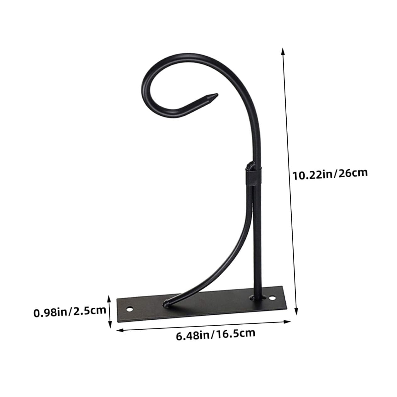 BESTonZON 2juegos Soporte De Pared para Flores Estilo Europeo Soporte Resistente De Hierro para Colgar Plantas Gancho para Macetas Cestas y Linternas para Decoración De Pared Sala De Estar o