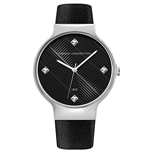 French Connection Analog Grey Dial Women’s Watch-FC1329B