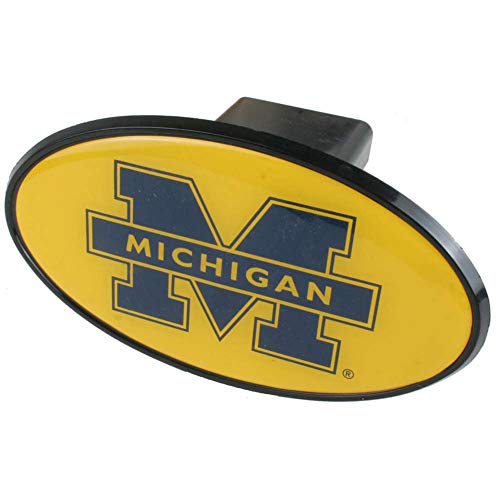 Michigan Wolverines Hitch Receiver Cover Snap Cap - Yellow