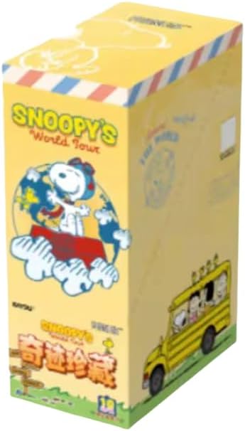 Kayou | Snoopy Collectable Trading Card | Sealed Box | Simplified Chinese Edition | For Collectors 15+ Years | World Tour