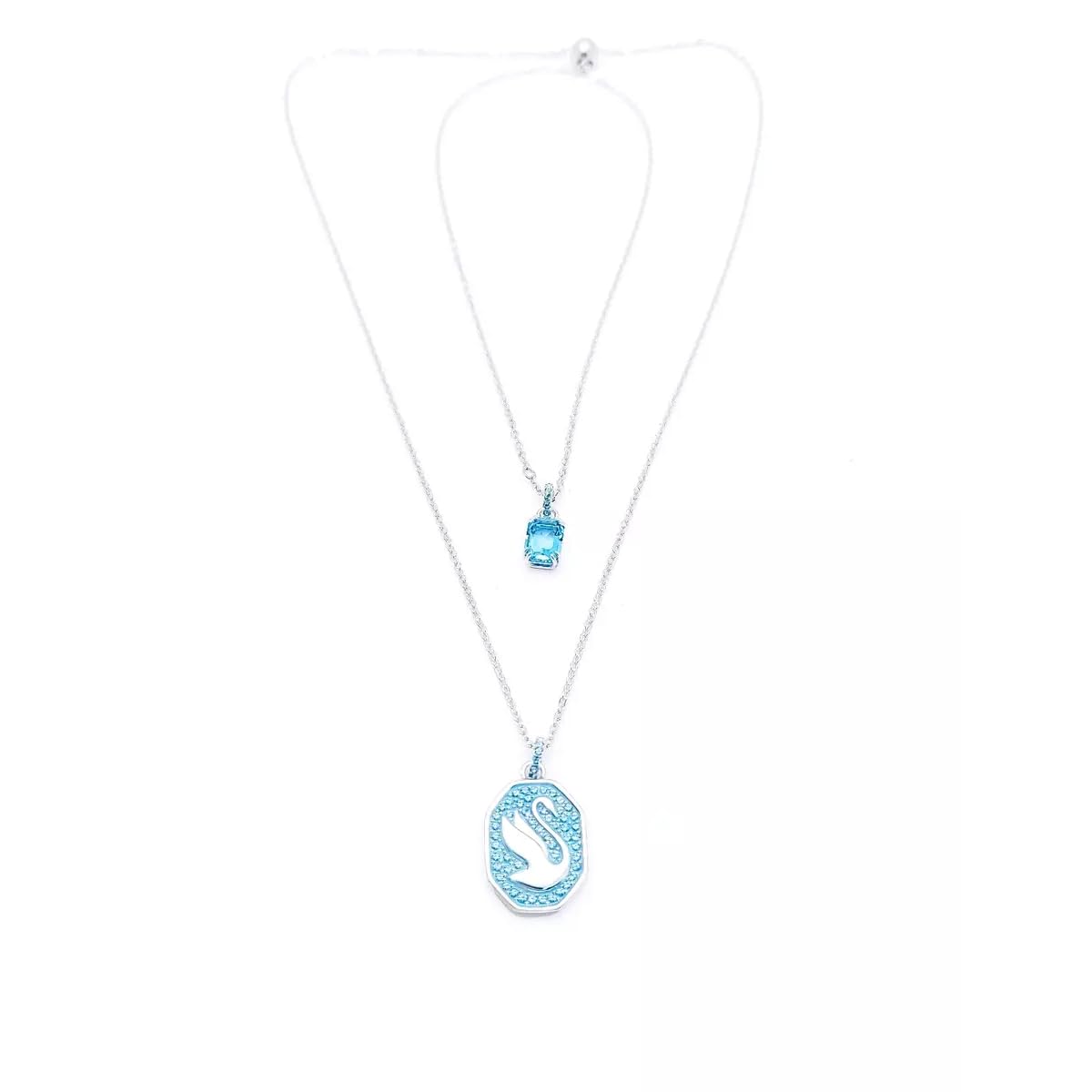 Swarovski Collier SIGNUM:​Pend AQUADTLIA/​RHS 5628546 Marque, Taille unique, Métal, Pas de gemme