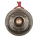 NYTFHMS Chinese Gong with Traditional & Aged Look, Hand Selected for Quality and Beautiful Wash, for Yogo, Meditation, Sports Games, Pet Training,8inch