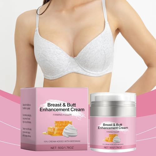2PCS Boxiatil Brustpflegecreme und Brust Creme Brustvergrößerungscreme Pohebercreme Feuchtigkeitscreme für straffende heben Brust und Po Straffe pralle und voluminöse schlaffe Haut
