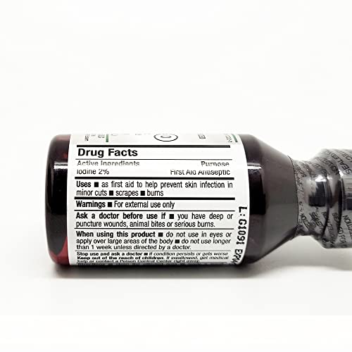 Iodine Tincture Decolorized Colorless White Clear Iodo Yodo Blanco (Germa) #TOP5