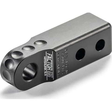 Factor 55 Hitchlink 2.0 for 2" Receivers, 9,500 lb. Rating - Black Cover
