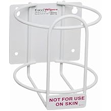 Metrex Wipe Wall Bracket Wall Mounted Wipes Dispenser, Compatible with CaviWipes, CaviWipes1 & CaviWipes 2.0 Canisters Durable Holder for Hospitals, Schools & Clinical Settings