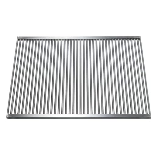 Kirschner Metallbau Grillrost passend für Outdoorchef Canberra 4G/Australia 415G/Australia 425G Ersatzrost Edelstahl 630x433mm mit KONFIGURATOR starr/zerlegbar einteilig/mehrteilig 6/8/10mm Vollstäbe