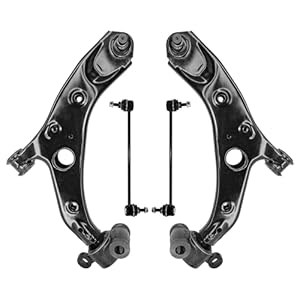 Control Arm, Replacement For Front Lower Control Arm With Ball Joint Sway Bar Compatible With 2014-2020 Mazda 6 2013-2016 Mazda CX-5-4 Pcs