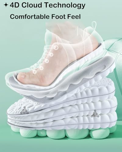 2 pares de plantillas Steppers para hombre y mujer, espuma viscoelástica con soporte de arco miniatura 2