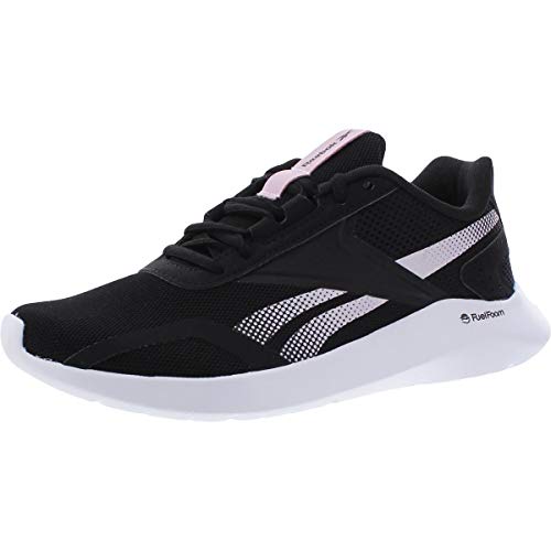 Image of Reebok Women's Energylux 2.0 Running Shoe, Black/Pink/White, 4 UK
