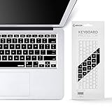 iBenzer MKC01BK Macaron Series Keyboard Cover for MacBook Pro 13
