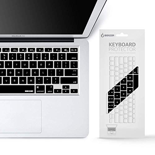 iBenzer MKC01BK Macaron Series Keyboard Cover for MacBook Pro 13