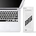 iBenzer MKC01BK Macaron Series Keyboard Cover for MacBook Pro 13"/15"/17" (with or with out Retina Display) MacBook Air 13" and iMac Wireless Keyboard, Black