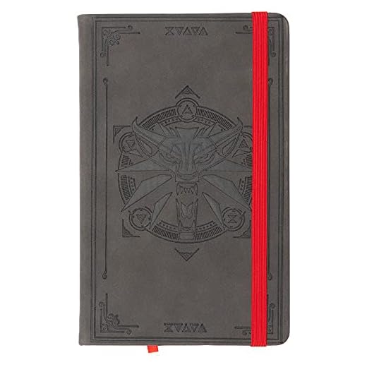 JINX The Witcher 3 Hunter Notes Journal, 5.375" x 8.375", 192 pages, Writers Diary Notebook for Video Game Fans