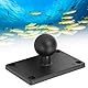 SPYMINNPOO Fischfinder-Kugelhalterung, 1-Zoll-Universal-Aluminiumlegierung, Quadratische AMPS-Platte, Universelle Montagebasis für Elektronische Geräte
