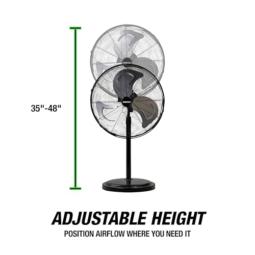 OEMTOOLS 44887 20-Inch Pedestal Fan, view 4